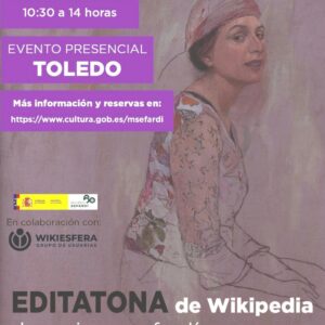 EDITATONA de wikipedia sobre mujeres sefardíes.